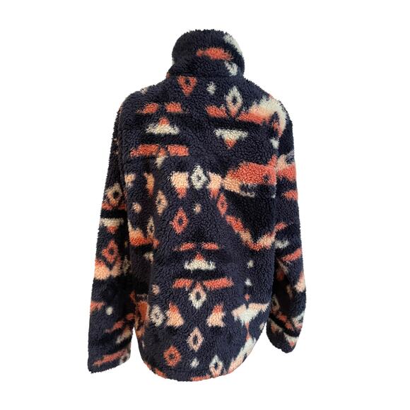 Columbia Jacket Womens Large Winter Pass Sherpa Fleece Nocturne Multicolour - Picture 4 of 13